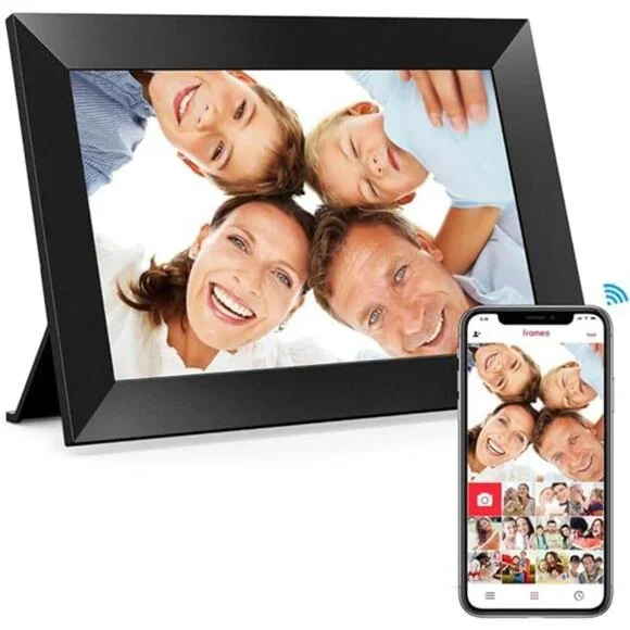 10.1 Inch WiFi Digital Picture Frame, 1280x800 HD IPS Touch Screen Photo Frame